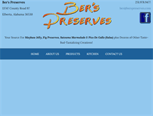 Tablet Screenshot of berspreserves.com